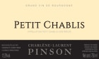 Charlene & Laurent Pinson Petit Chablis 2019  Front Label