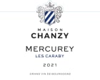 Maison Chanzy Mercurey Les Caraby Blanc 2021  Front Label