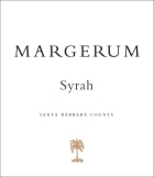 Margerum Santa Barbara Syrah 2021  Front Label