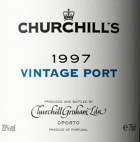 Churchill's Vintage Port 1997  Front Label