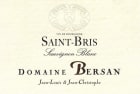 Domaine Bersan Saint-Bris 2021  Front Label