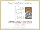 Clos Saint-Jean Sanctus Sanctorum (1.5 Liter Magnum) 2019  Front Label