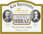 Kay Brothers Block 6 Shiraz 2018  Front Label