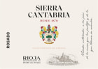 Sierra Cantabria Rosado 2021  Front Label