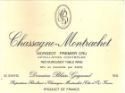 Domaine Blain-Gagnard Chassagne-Montrachet Morgeot Rouge Premier Cru 2016  Front Label