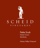 Scheid Vineyards Monterey Petite Sirah 2009  Front Label