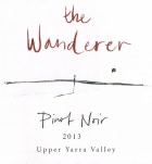 The Wanderer Wines Estate Upper Pinot Noir 2013  Front Label
