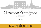 Mas La Chevaliere Cabernet Sauvignon 2019  Front Label