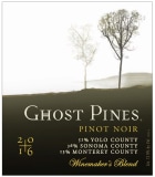 Ghost Pines Winemaker's Blend Pinot Noir 2016 Front Label