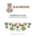 G.D. Vajra Barbera d'Alba 2022  Front Label