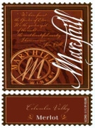 Maryhill Merlot 2005 Front Label