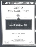 Smith Woodhouse Vintage Port 2000  Front Label