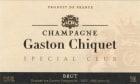 Gaston Chiquet Special Club Brut Millesime 2014  Front Label