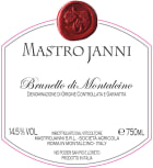 Mastrojanni Brunello di Montalcino 2016  Front Label