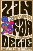 Zinfandelic Sierra Foothills Old Vine Zinfandel 2020  Front Label