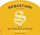 Sebastiani North Coast Butterfield Station Chardonnay 2020  Front Label