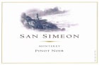 San Simeon Pinot Noir 2005  Front Label