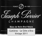 Joseph Perrier Blanc de Noirs La Cote a Bras Brut Nature 2011  Front Label