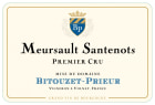 Domaine Bitouzet-Prieur Meursault Santenots Premier Cru 2019  Front Label