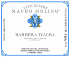 Mauro Molino Barbera d'Alba 2015  Front Label