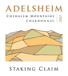 Adelsheim Staking Claim Chardonnay 2017  Front Label