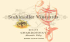 Stuhlmuller Vineyards Alexander Valley Estate Chardonnay 2008  Front Label