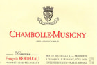 Domaine Bertheau Chambolle-Musigny 2009  Front Label