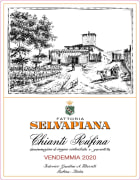 Selvapiana Chianti Rufina 2020  Front Label