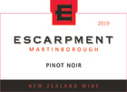 Escarpment Martinborough Pinot Noir 2019  Front Label