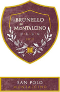 Poggio San Polo Brunello di Montalcino 2015  Front Label