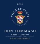 Le Corti Don Tommaso Chianti Classico Gran Selezione 2016  Front Label