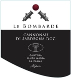 Cantina Santa Maria La Palma Le Bombarde Cannonau di Sardegna 2021  Front Label