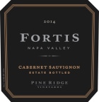 Pine Ridge Fortis Cabernet Sauvignon 2014 Front Label