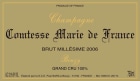 Paul Bara Brut Comtesse Marie de France Grand Cru 2006  Front Label