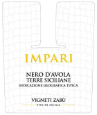 Farnese Vigneti Zabu Impari Nero d'Avola 2011  Front Label