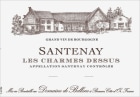 Domaine de Bellene Santenay Blanc Les Charmes Dessus 2020  Front Label