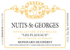 Mongeard-Mugneret Nuits-St-Georges Les Plateaux 2019  Front Label