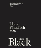 Black Estate Home Pinot Noir 2018  Front Label