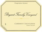 Bryant Family Cabernet Sauvignon (1.5 Liter Magnum) 2012  Front Label