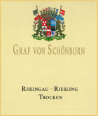 Graf von Schonborn Rheingau Riesling Trocken 2013  Front Label