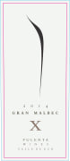 Pulenta X Gran Malbec 2014  Front Label