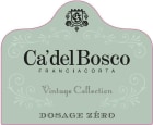 Ca' del Bosco Dosage Zero Brut 2017  Front Label
