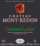 Chateau Mont-Redon Chateauneuf-du-Pape Blanc 2018  Front Label