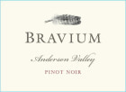 Bravium Anderson Valley Pinot Noir 2020  Front Label