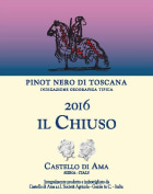 Castello di Ama Il Chiuso 2016  Front Label