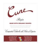 Cune Organic Rioja 2020  Front Label