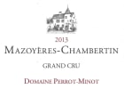 Domaine Perrot-Minot Mazoyeres-Chambertin Grand Cru 2013  Front Label