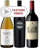 wine.com Pioneers of California Wine Trio with Tasting Video  Gift Product Image