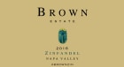 Brown Estate Zinfandel 2016  Front Label