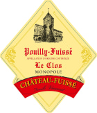 Chateau Fuisse Pouilly-Fuisse Le Clos 2018  Front Label